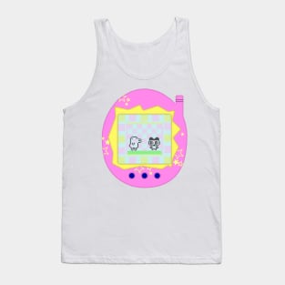 Tamagotchi Mametchi and Kuchipatchi Tank Top